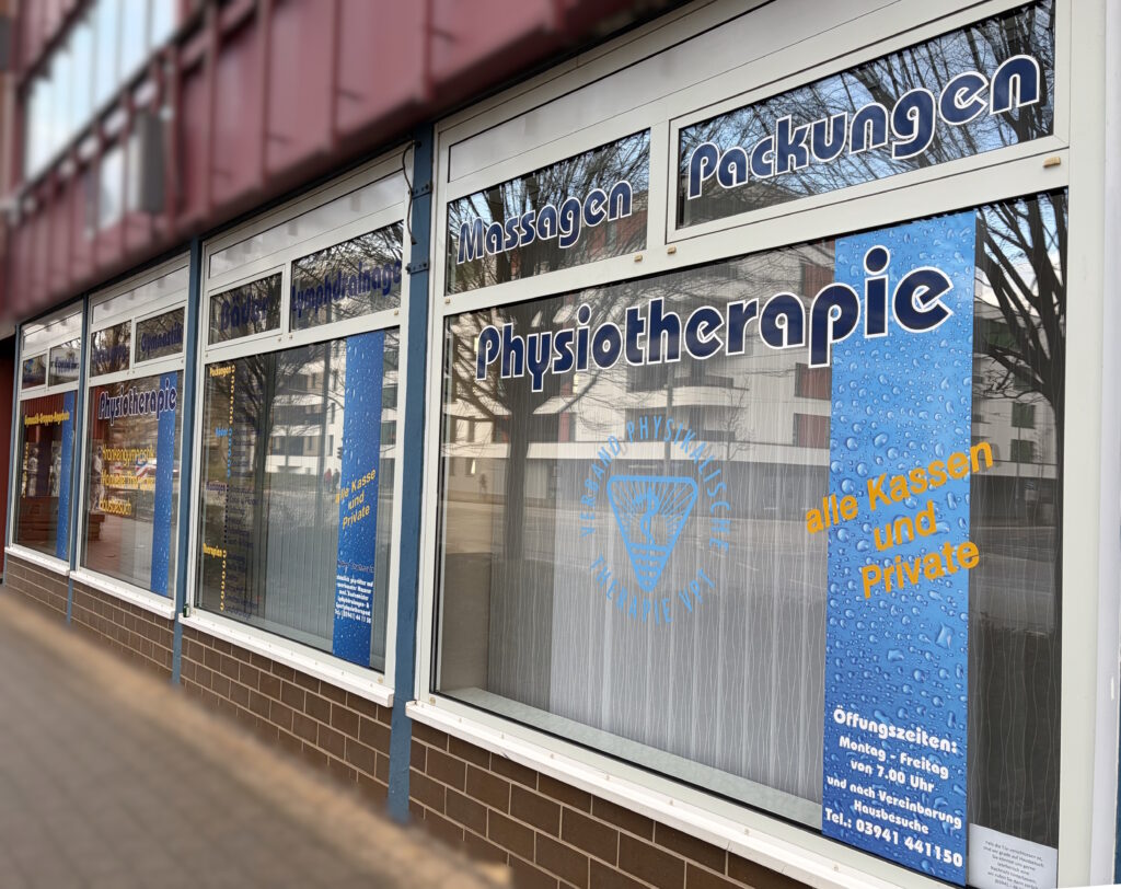 Außenansicht Physiotherapie Lohf